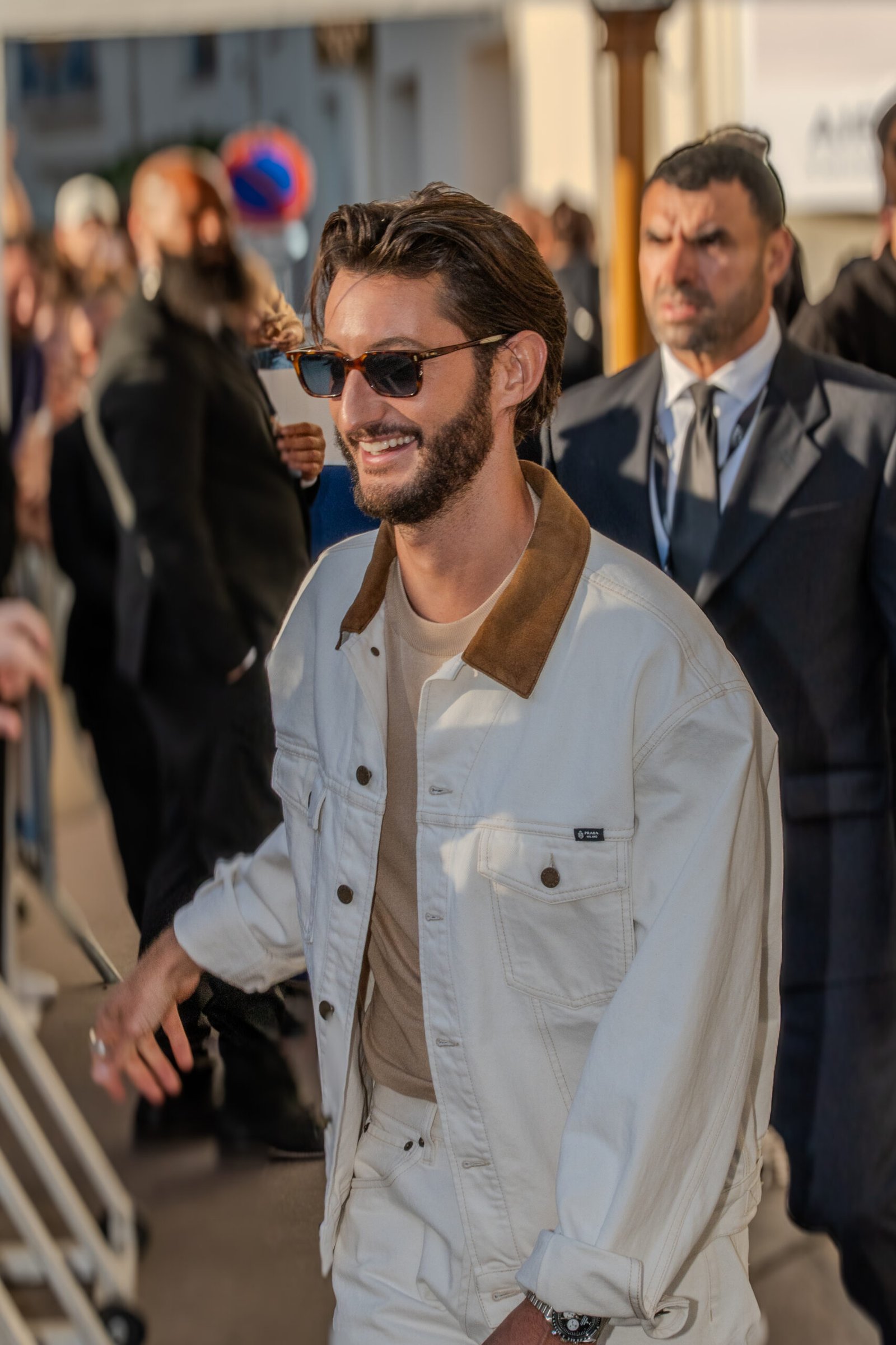 Pierre Niney photographié par Visionova au Festival de Cannes 2026
